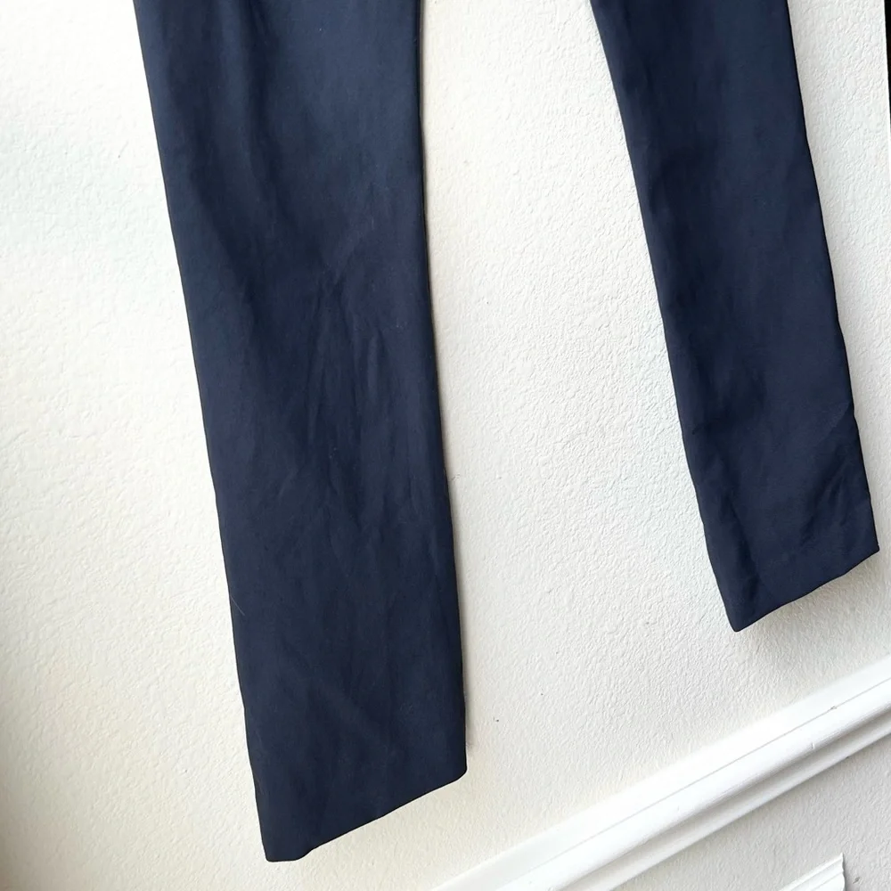 MM Lafleur Dark Navy Blue Foster Straight Leg Pants Sz 4